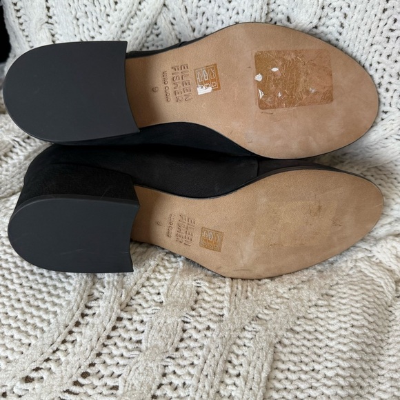 Eileen Fisher Leather Zip Block Heel Size 9 - Picture 4 of 6